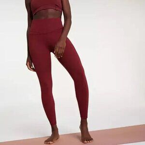 NWT CALIA Essential Mesh 7/8 High Rise Red Leggings